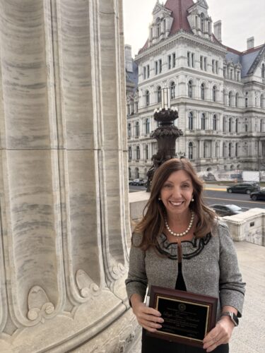 Chautauqua Lake educator receives Louis E. Yavner Teaching Award